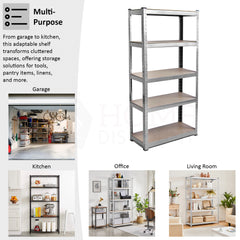 5-Tier Shelf - Galvanised