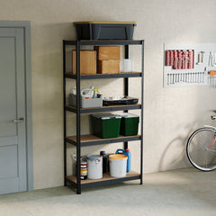 5-Tier Shelf - Black