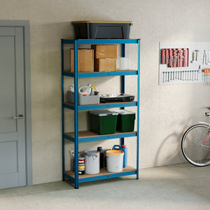 5-Tier Shelf, Blue