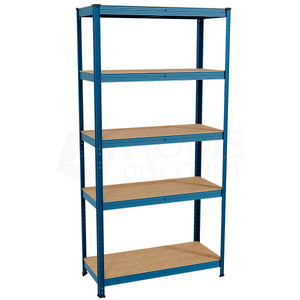 5-Tier Shelf, Large, Blue
