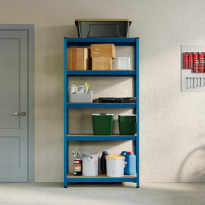 5-Tier Shelf, Large, Blue
