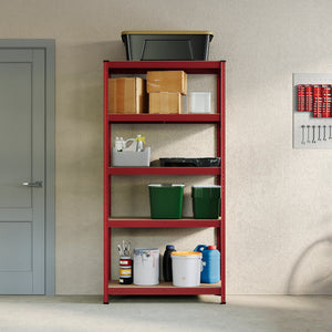 5-Tier Shelf, Large, Red