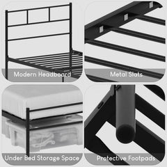 Dorset Single Bed, Black