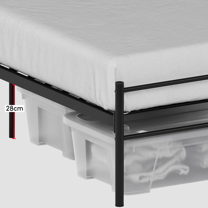 Dorset Single Bed, Black