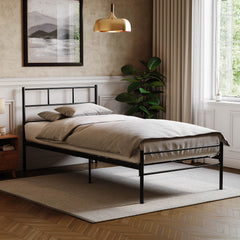 Dorset Single Bed, Black