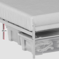 Dorset Single Bed, White