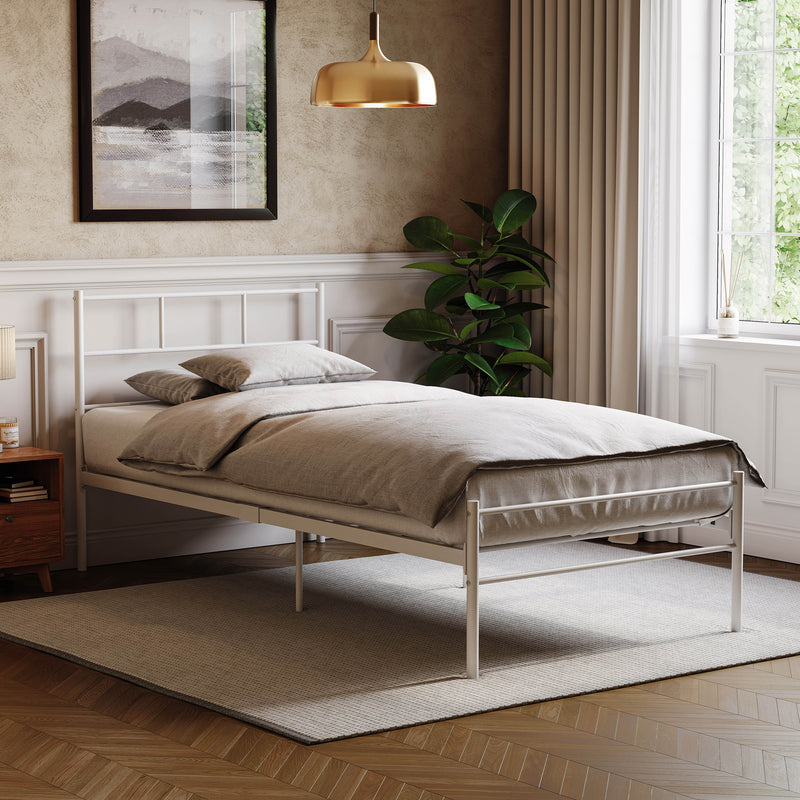 Dorset Single Bed, White