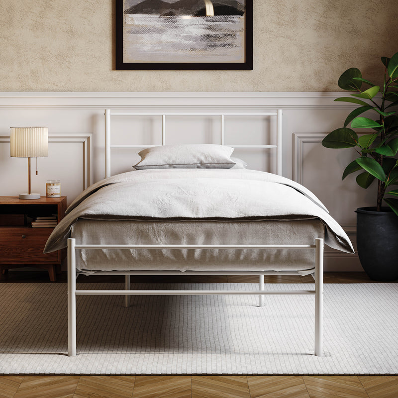 Dorset Single Bed, White