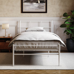 Dorset Single Bed, White