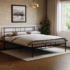 Dorset Double Bed, Black
