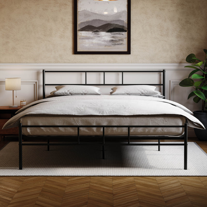 Dorset Double Bed, Black