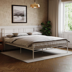 Dorset Double Bed, White