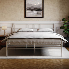 Dorset Double Bed, White