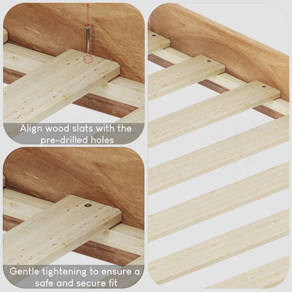 Corona Single Low Foot End Bed, Pine