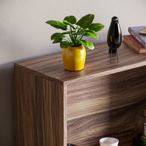 Cambridge 3-Tier Medium Bookcase - Walnut