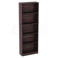 Cambridge 5-Tier Extra Large Bookcase - Walnut