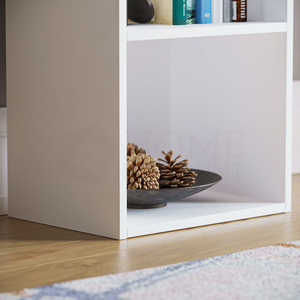 Oxford 2-Tier Cube Bookcase - White