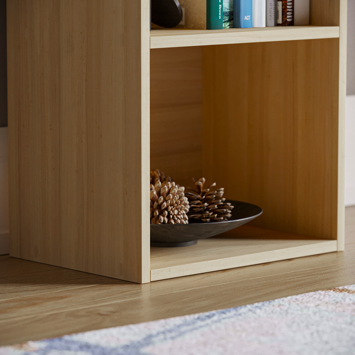 Oxford 2-Tier Cube Bookcase - Oak