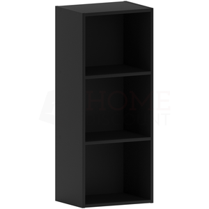 Oxford 3-Tier Cube Bookcase - Black
