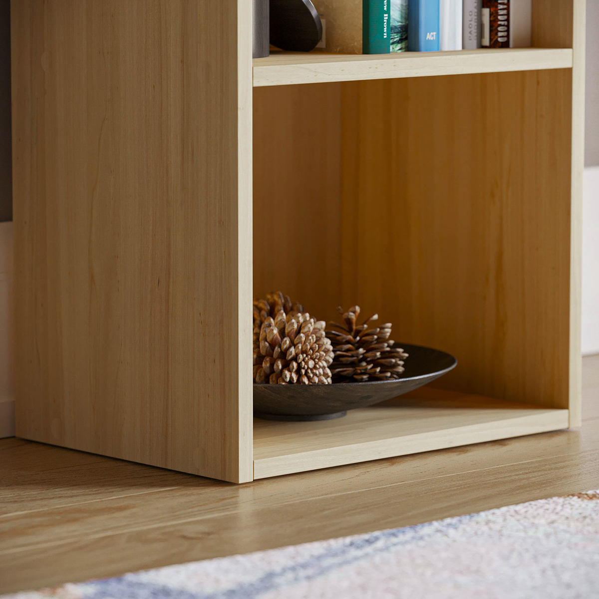 Oxford 3-Tier Cube Bookcase - Oak
