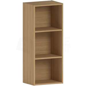 Oxford 3-Tier Cube Bookcase - Oak