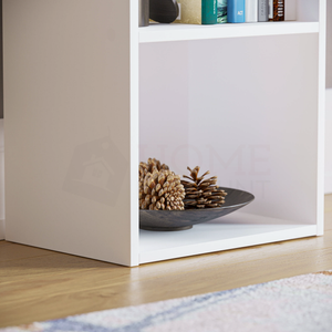 Oxford 4-Tier Cube Bookcase - White