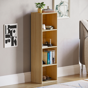 Oxford 4-Tier Cube Bookcase - Oak