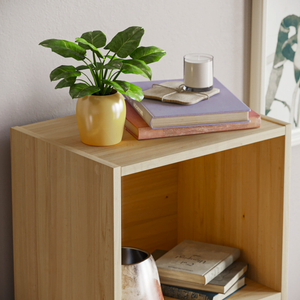 Oxford 4-Tier Cube Bookcase - Oak