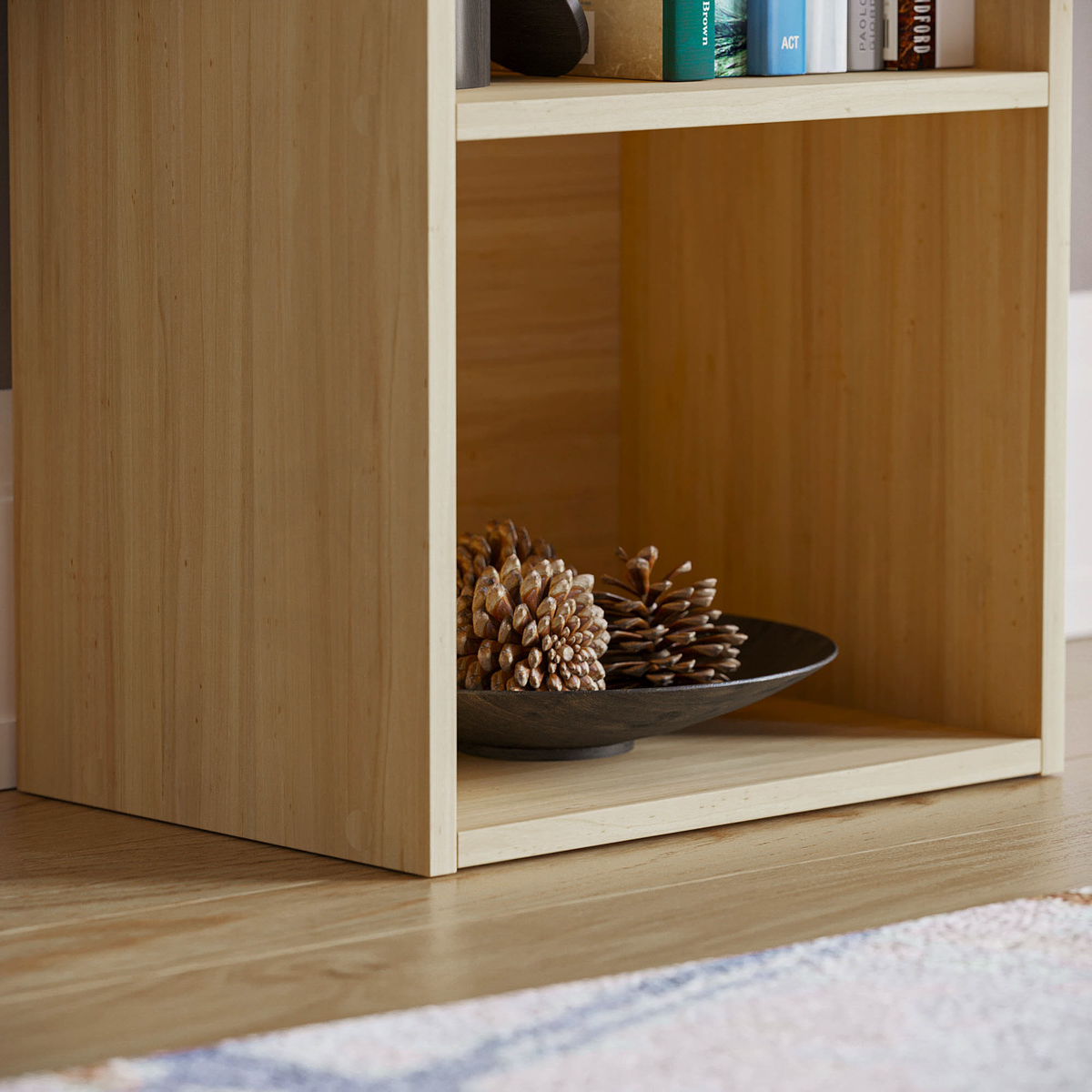 Oxford 4-Tier Cube Bookcase - Oak