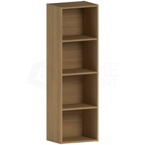 Oxford 4-Tier Cube Bookcase - Oak