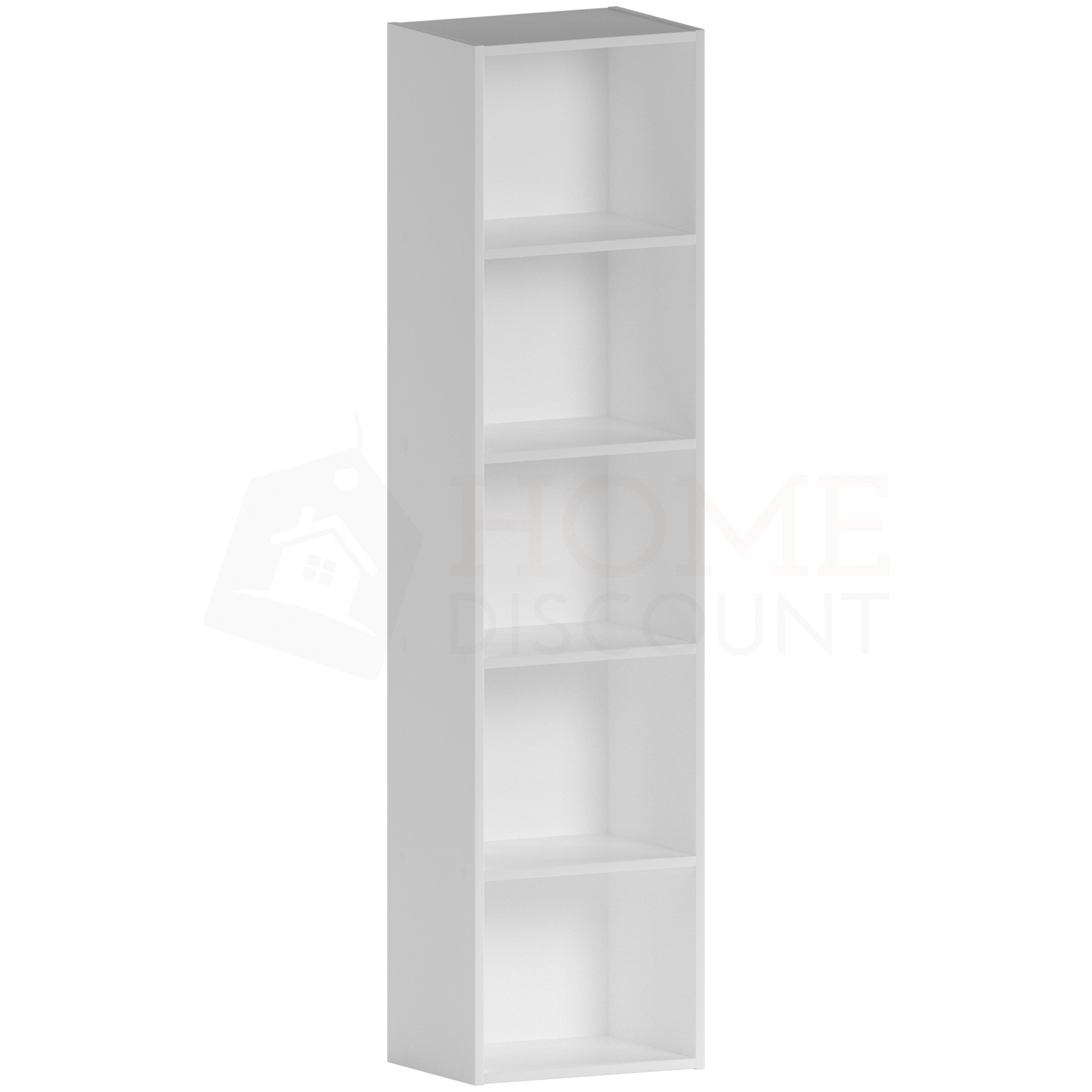 White 5 tier bookcase deals