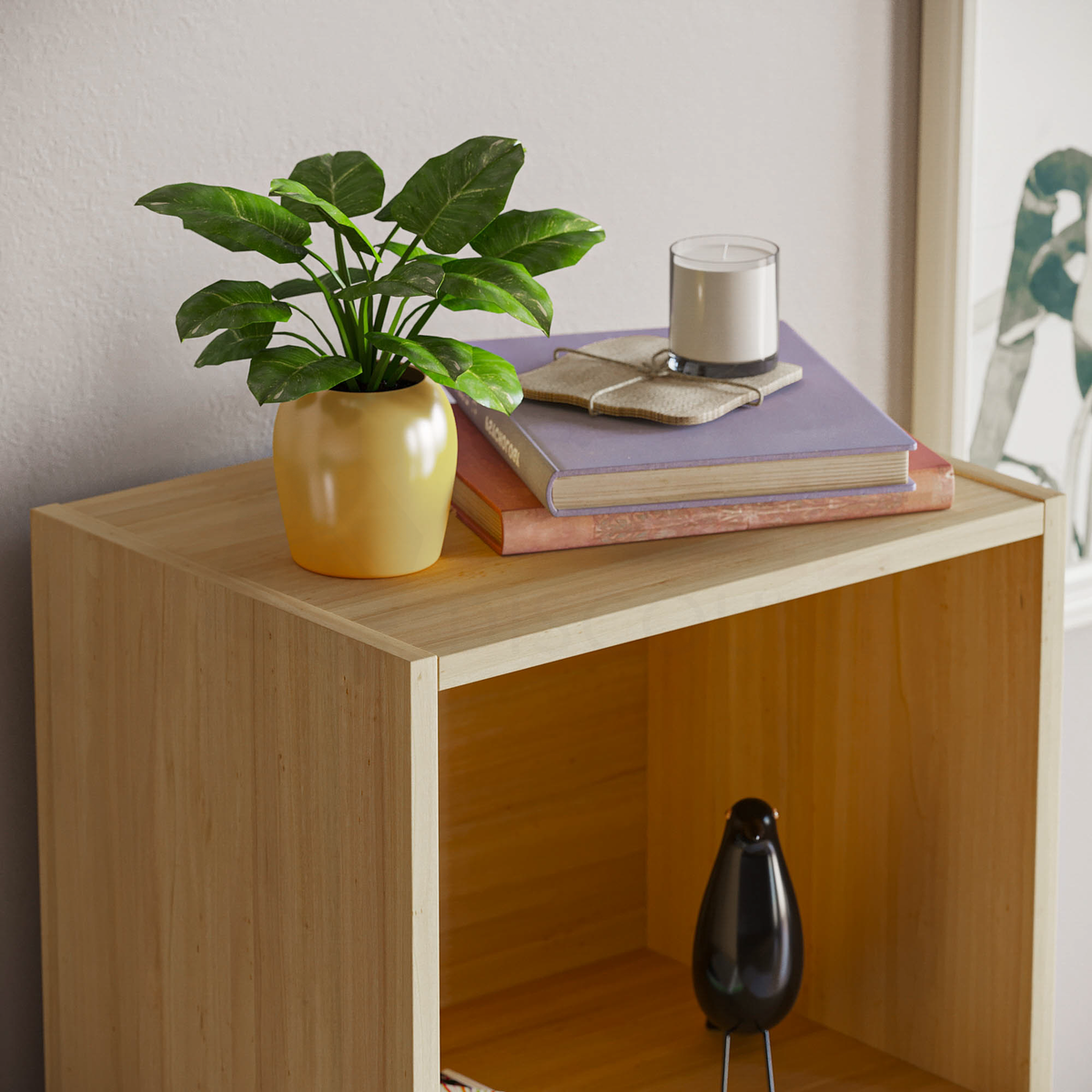 Oxford 5-Tier Cube Bookcase - Oak