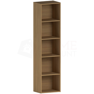 Oxford 5-Tier Cube Bookcase - Oak