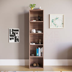 Oxford 5-Tier Cube Bookcase - Walnut