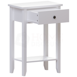 Windsor 1-Drawer Console Table - White