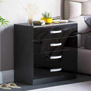 Hulio Trio Bedroom Set - Black