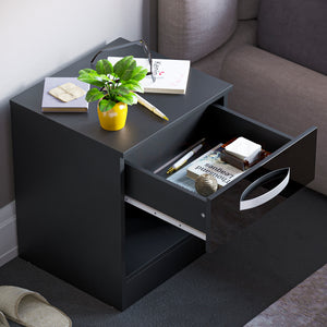 Hulio Trio Bedroom Set - Black