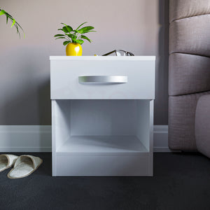 Hulio Trio Bedroom Set - White