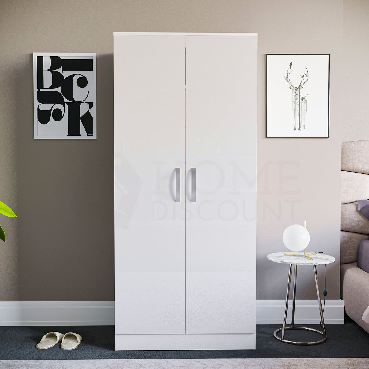 Hulio Trio Bedroom Set - White