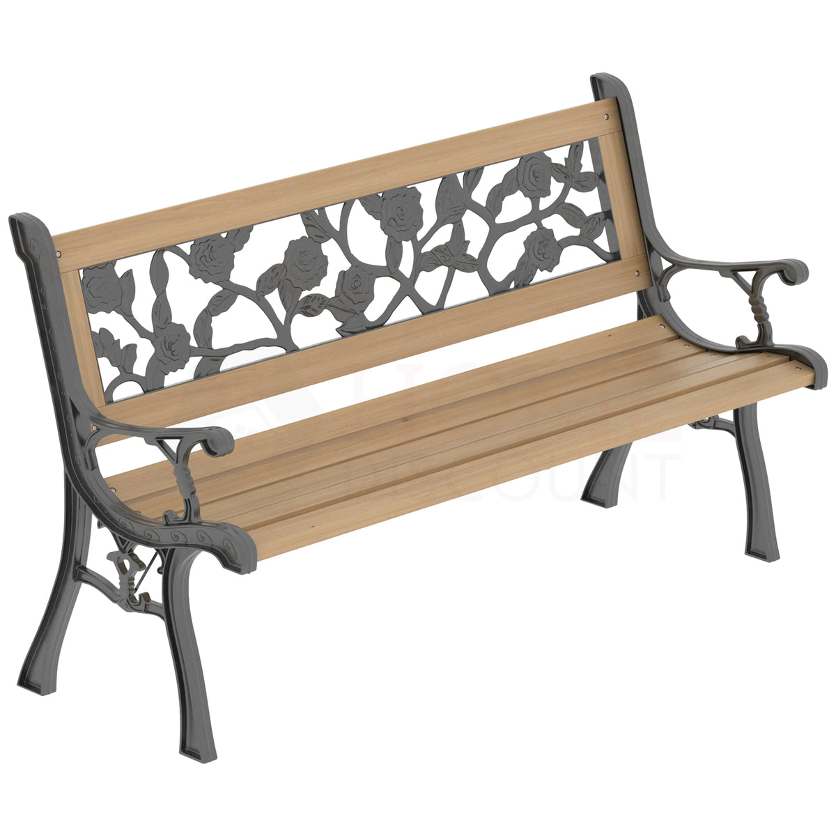 Garden Bench - Rose Style