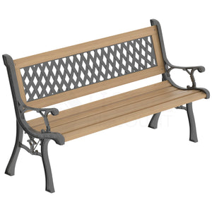 Garden Bench - Cross Style