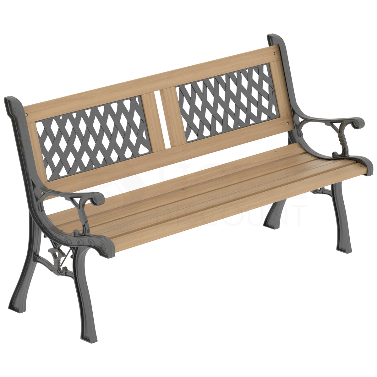 Garden Bench - Twin Cross Style