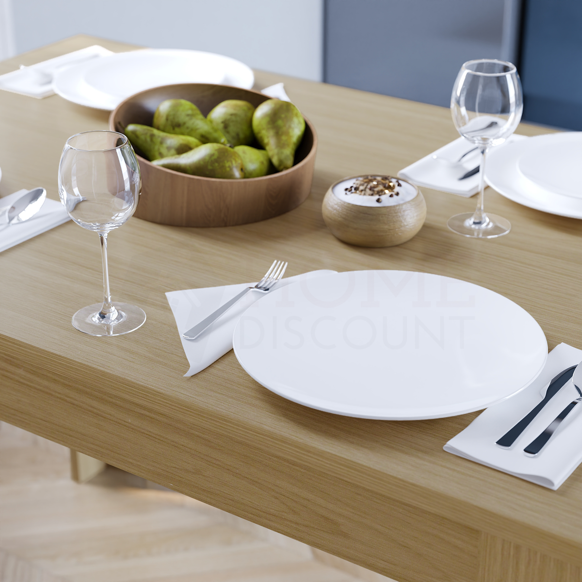 Medina 4-Seater Dining Table - Oak