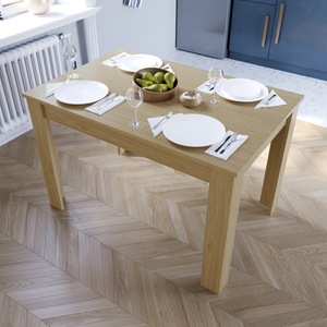 Medina 4-Seater Dining Table - Oak