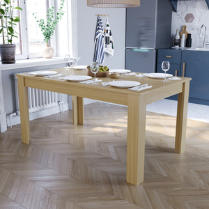 Medina 6-Seater Dining Table - Oak