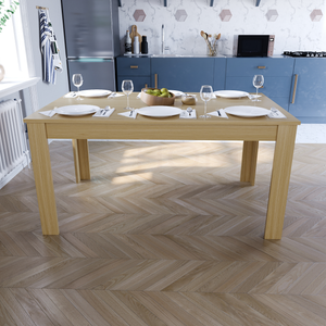 Medina 6-Seater Dining Table - Oak