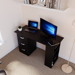 Mason Computer Desk, Black