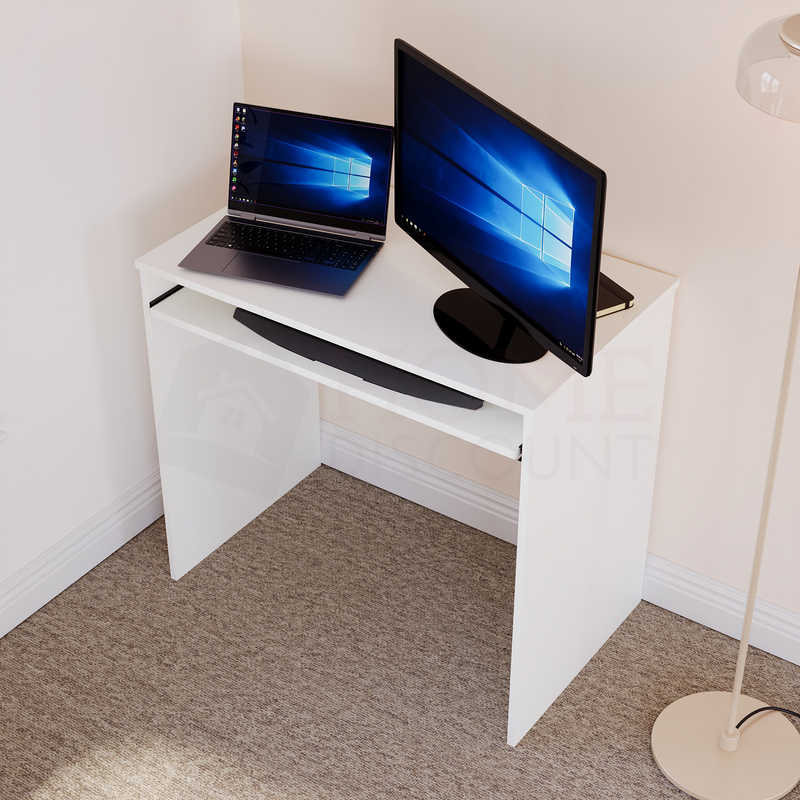 Huby Computer Desk, White