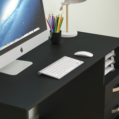 Filey Computer Desk, Black
