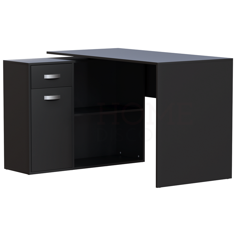 Longton Adjustable Computer Desk Black Home Discount Ltd